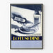 Vintage reklameplakat Lotusedine - Retro vægdekoration