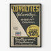 Vintage plakat af teaterforestillingen 'Loyalties' på Hollywood Playhouse