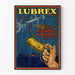 Vintage plakat Lubrex Optimus Industriel Dekoration