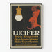 Vintage plakat Lucifer Luminaire Suspension økonomisk