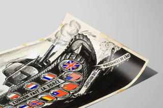 Plakat L'Union Fait la Force - Modstand mod Akse — visning af kunstværket