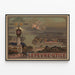 Plakat Vintage Lefèvre-Utile Grand Prix Paris 1900 - Vægdekoration — indrammet kunstværk på væggen