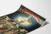 Vintage plakat Lustre Excelsior til gasbelysning