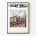Vintage plakat Montmartre Lysarthrol til gigtpatienter