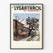 Vintage plakat Montmartre Lysarthrol Rygsmerter