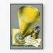 Vintage reklameplakat Lysococcine gul