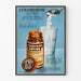 Vintage plakat Lyxanthine Astier granulær anti-arthritis