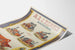 Vintage plakat af landbrugsmaskiner M. & J. Rumely La Porte