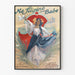 Vintage plakat Ma Filipino Babe til autentisk vægdekoration