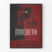 Vintage plakat Macbeth Federalteatret W.P.A.