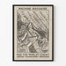 Vintage plakat Antiguerre Maskinmassakre - Støtte til nedrustningskonference