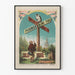 Vintage plakat Macniven & Cameron - Stiliseret reklame for stålfjerntænder