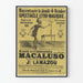 Vintage plakat Magi & Nysgerrigheder af den sicilianske Macaluso