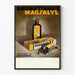 Retro plakat Medicin Magsalyl mod gigt