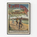 Vintage plakat Maison du Char Nautique – Retro vægdekoration Paris