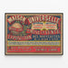 Plakat Vintage Maison Universelle Maubé Aîné - Retro vægdekoration — indrammet kunstværk på væggen