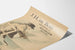 Vintageplakat J.H. de Bois - Illustration af mand med hat