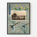 Vintage vægdekoration plakat Manchukuo - South Manchuria Railway Company