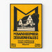 Vintage plakat Mannheimer Eigenhaus til vægdekoration