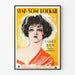 Vintage plakat af Mantrap med portræt af Clara Bow