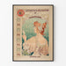 Vintage plakat fra Manufacture Royale de Corsets - Vægdekoration i Art Nouveau-stil