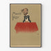 Vintage plakat Marcell Salzer Berlin Teater
