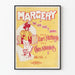 Vintage plakat Margery eller The Girl That I Adore-stil Art Nouveau