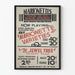 Vintage plakat Marionettes Varieties - Teater for marionetter