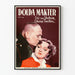 Vintage plakat Dolda Makter - Dekorativ filmplakat af klassisk biografstil