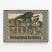 Plakat Vintage Mathäserbräu Bierhallen - Retro Vægdekoration — indrammet kunstværk på væggen