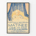 Vintage plakat Matinée Chorale for 1000 børn fra Leipzig