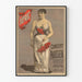 Vintage plakat af koncert i Paris med Me Duparc