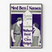 Vintage plakat Med Ben i Næsen med Wallace Reid og Cleo Ridgely