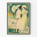 Vintage plakat Mode Novità Mele & Cie Napoli - Elegant vægdekoration