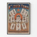 Vintage plakat Melle Louisa Yamed Danserinde med Transformationer