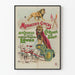 Vintage plakat Ménagerie Circus - Løver og cirkushunde