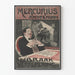 Vintage plakat af Mercurius Amsterdam til tyveriforsikring
