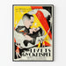 Vintage filmplakat med dekorativt motiv Merry-Go-Round