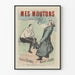 Vintage plakat Mine får - Vægdekoration med hyrdevise