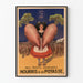 Vintage plakat Mine små de sidste, der er fodret med kalium