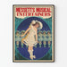 Vintage plakat Messett's Musical Entertainers til vægdekoration