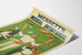 Vintage plakat Mesett's Musical Entertainers farverige jonglører