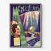 Vintage plakat af Metropolis til moderne vægdekoration