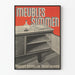 Vintage plakat Meubles Simmen - Elegant vægdekoration