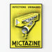 Vintage plakat Mictazine - Retro medicinsk vægdekoration Artem Legrand