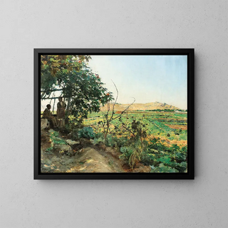 mile Friant - Landscape Of The Suburbs Of Tunis.webp
