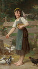 Nourrir les Colombes - Émile Munier — visning af kunstværket