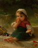 Portrait af et barn - Émile Munier — visning af kunstværket