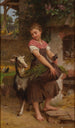La Petite Bergère - Émile Munier — visning af kunstværket