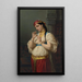 Aïmé En ung Egyptisk dreng - Émile Vernet-Lecomte — indrammet kunstværk på væggen